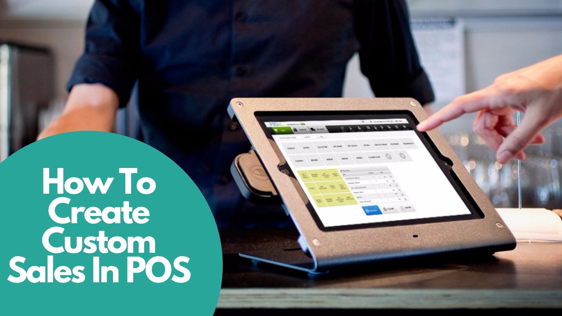 Create custom sales in POS