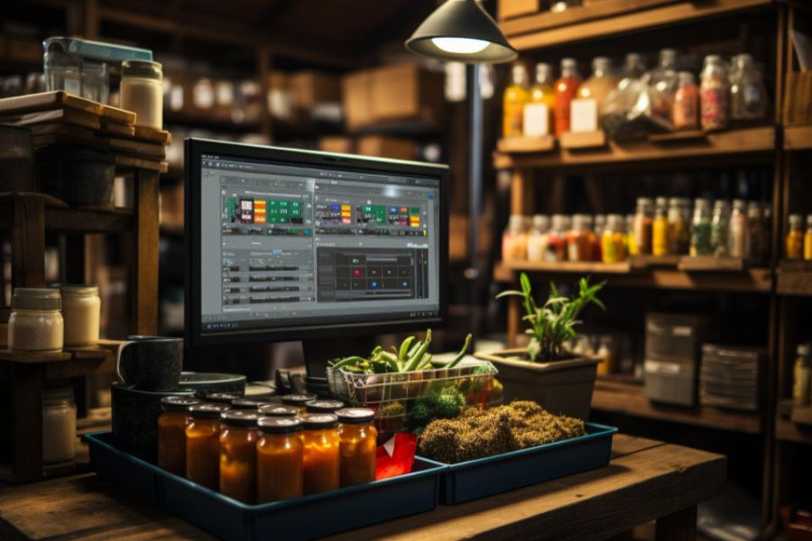 How do grocery stores make money