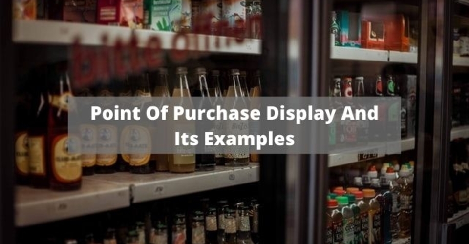 point of purchase and its examples